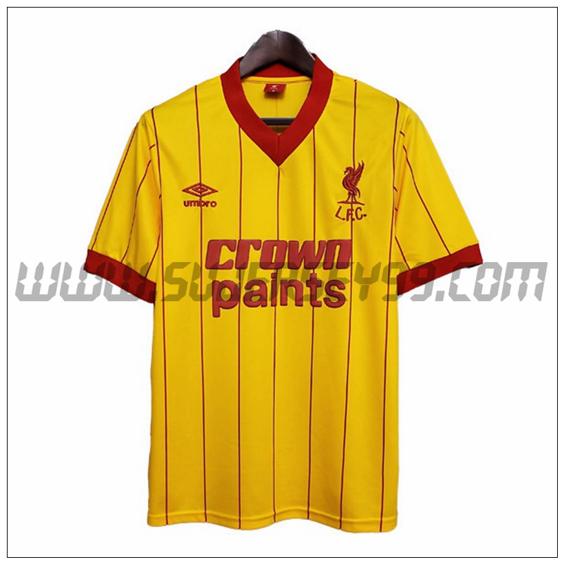 Camiseta Futbol FC Liverpool Retro Segunda 1984