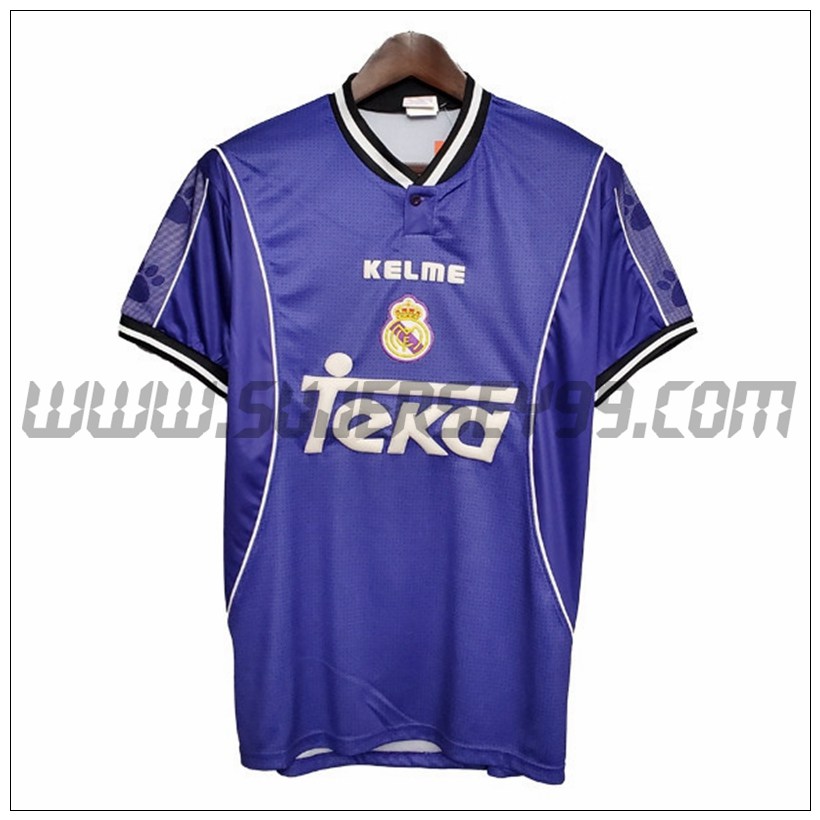 Camiseta Futbol Real Madrid Retro Segunda 2007/2008