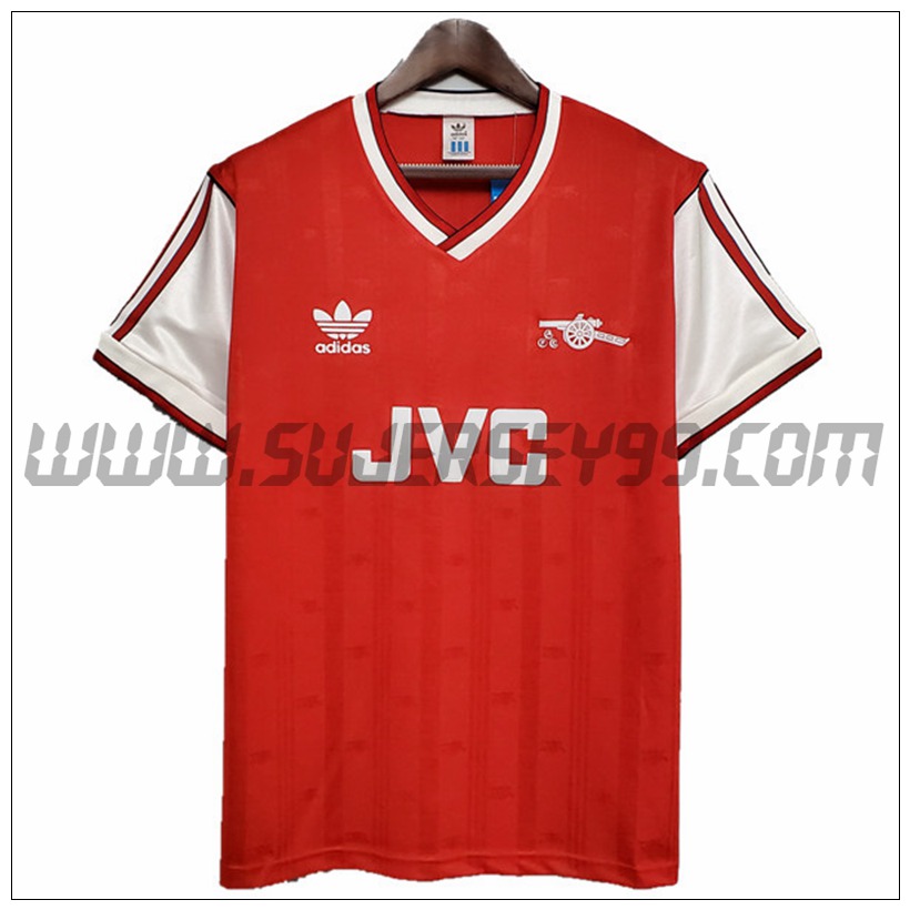 Camiseta Futbol Arsenal Retro Primera 1988/1989