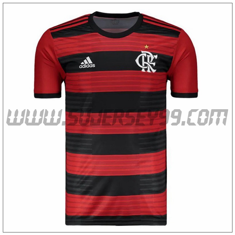 Camiseta Futbol Flamengo Retro Primera 2018/2019