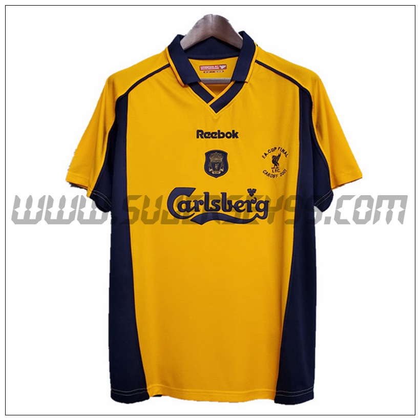 Camiseta Futbol FC Liverpool Retro Segunda 2000/2001