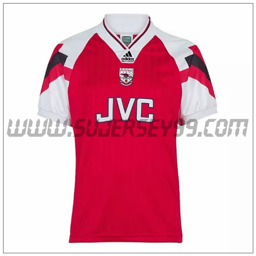 Camiseta Futbol Arsenal Retro Primera 1992/1994