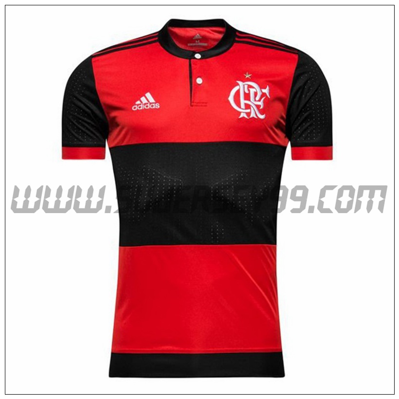 Camiseta Futbol Flamengo Retro Primera 2017/2018