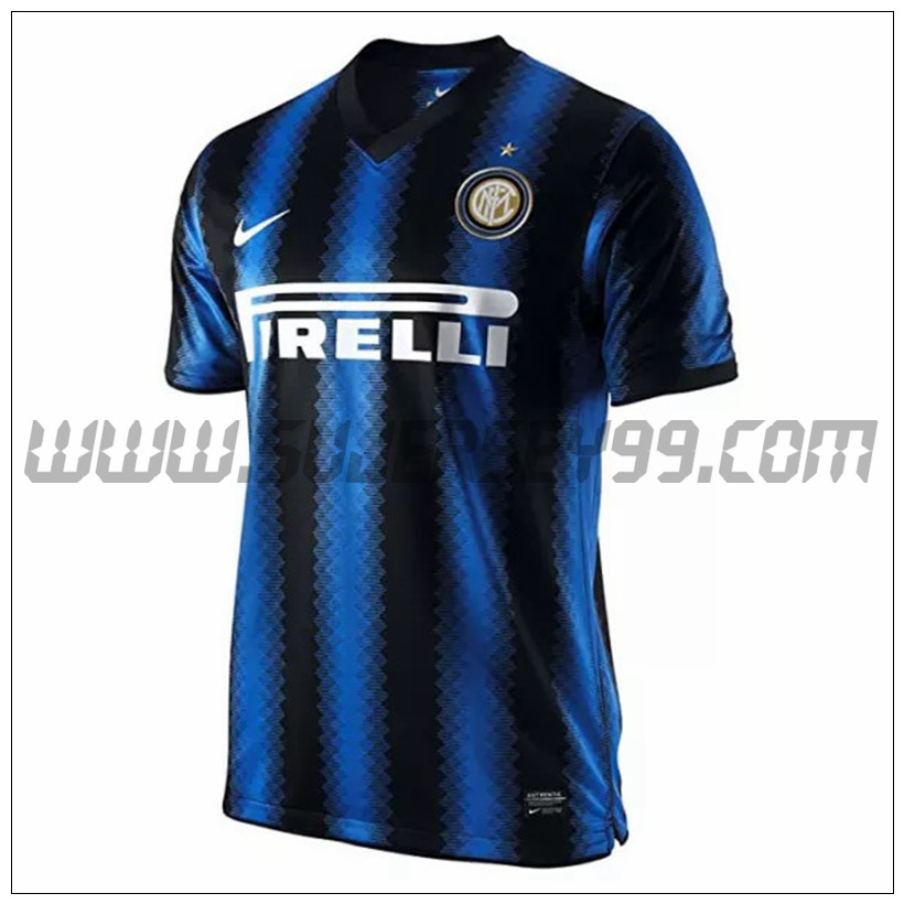 Camiseta Futbol Inter Milan Retro Primera 2010/2011