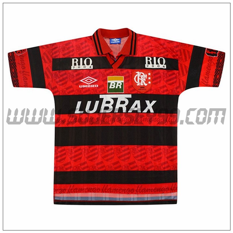 Camiseta Futbol Flamengo Retro Primera 1995/1996