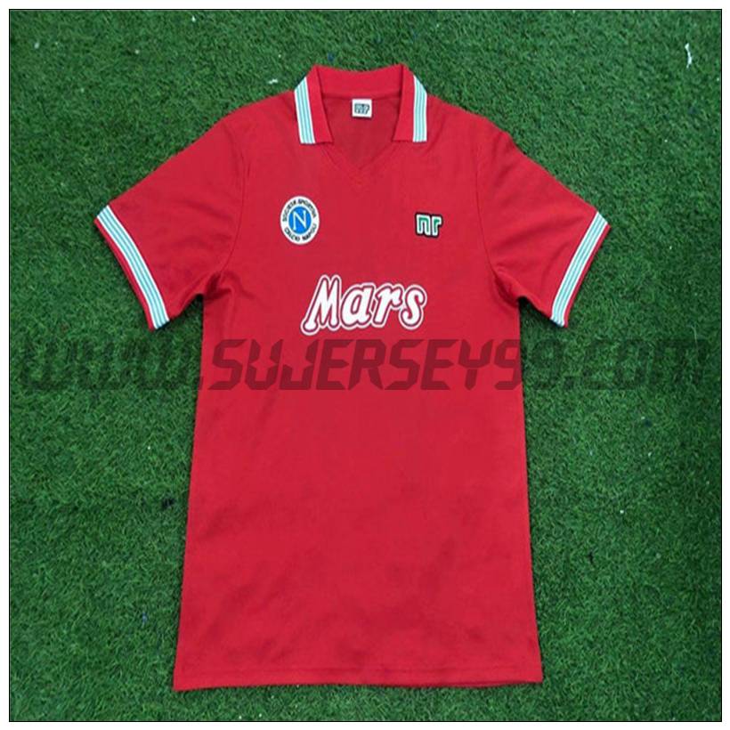 Camiseta Futbol SSC Nápoles Retro Segunda 1988/1989