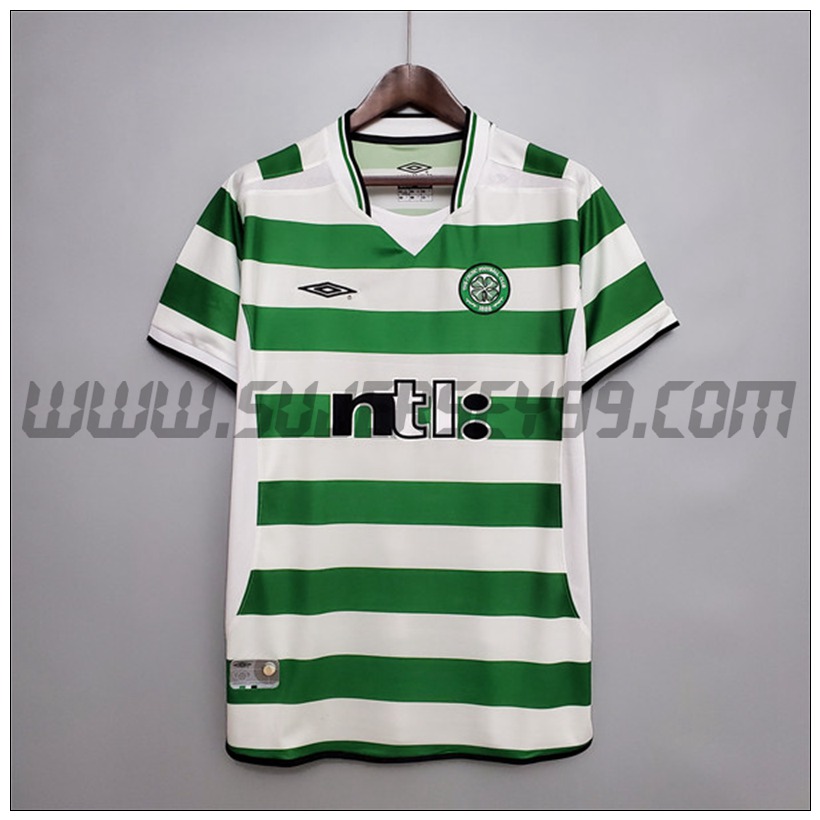 Camiseta Futbol Celtic FC Retro Primera 2001/2003