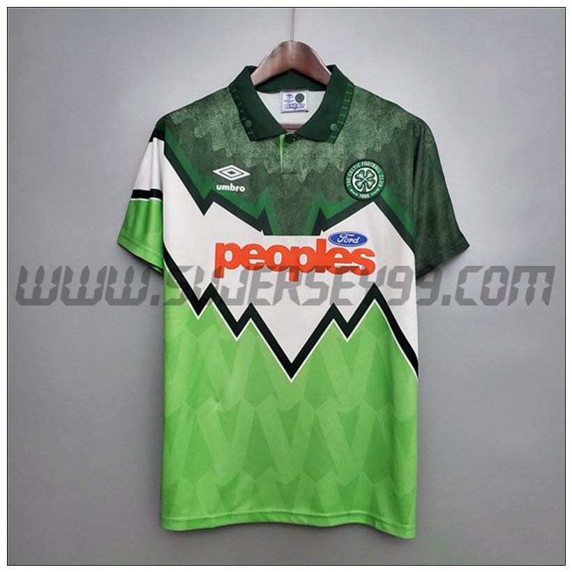 Camiseta Futbol Celtic FC Retro Primera 1991/1992