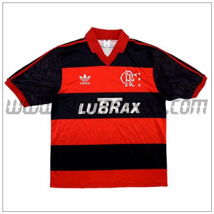 Camiseta Futbol Flamengo Retro Primera 1987/1990