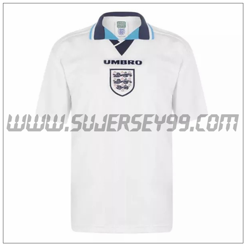 Camiseta Futbol Inglaterra Retro Primera 1996