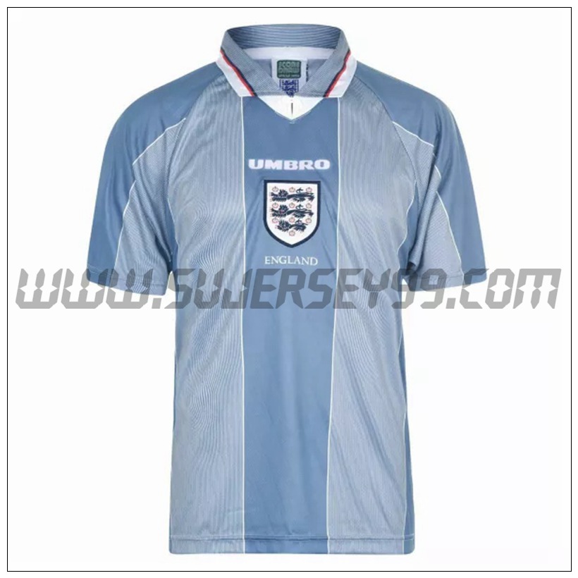 Camiseta Futbol Inglaterra Retro Segunda 1996