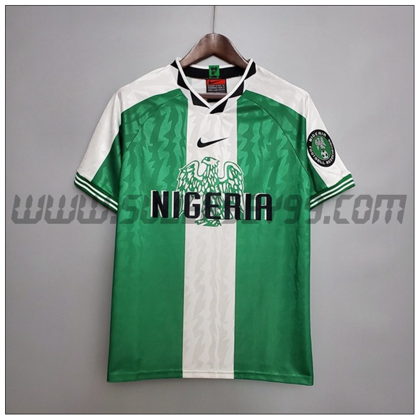 Camiseta Futbol Nigeria Retro Primera 1996