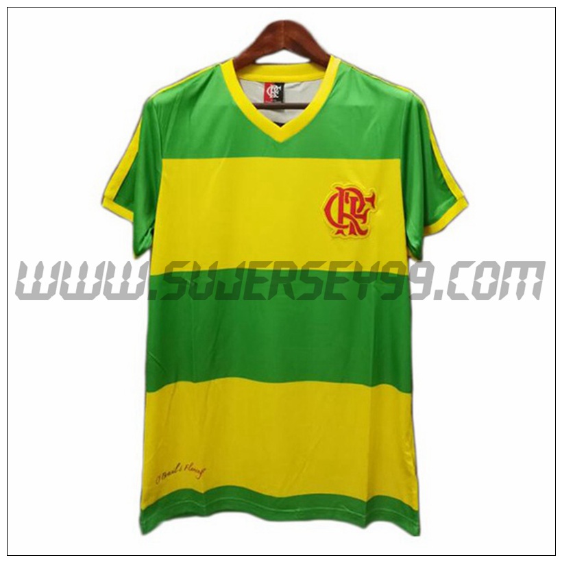 Camiseta Futbol Flamengo Retro Vert 2004