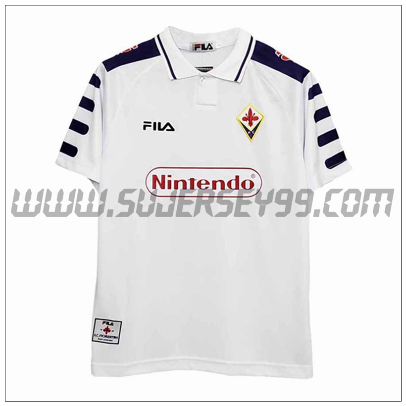 Camiseta Futbol ACF Fiorentina Retro Segunda Primera 1998