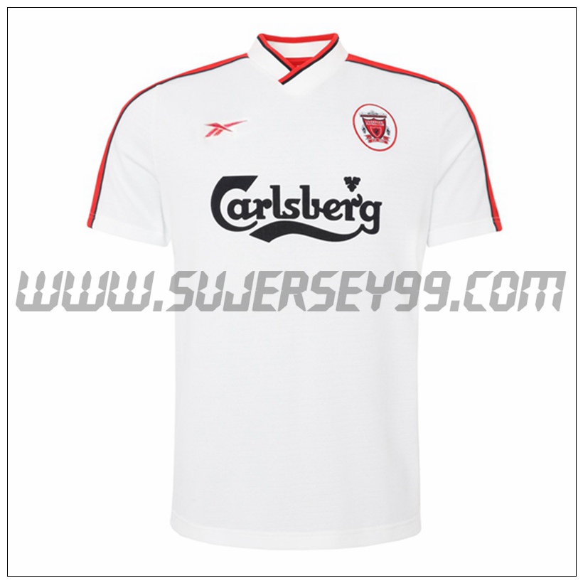 Camiseta Futbol FC Liverpool Retro Segunda 1998