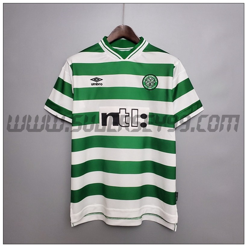 Camiseta Futbol Celtic FC Retro Primera 1999/2000