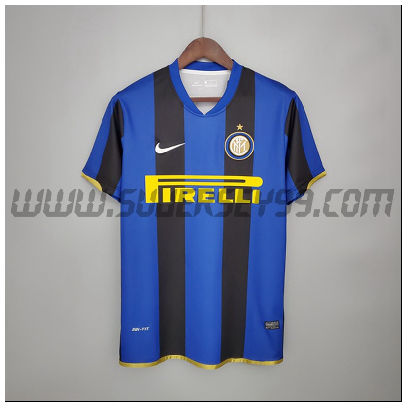 Camiseta Futbol Inter Milan Retro Primera 2008/2009