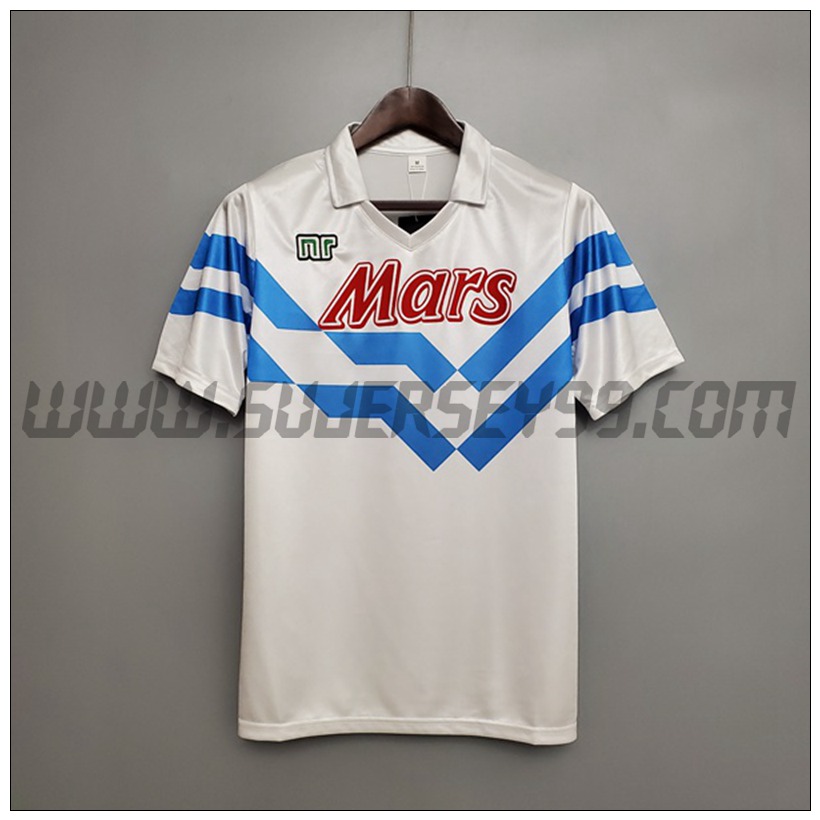 Camiseta Futbol SSC Nápoles Retro Segunda 1988/1989