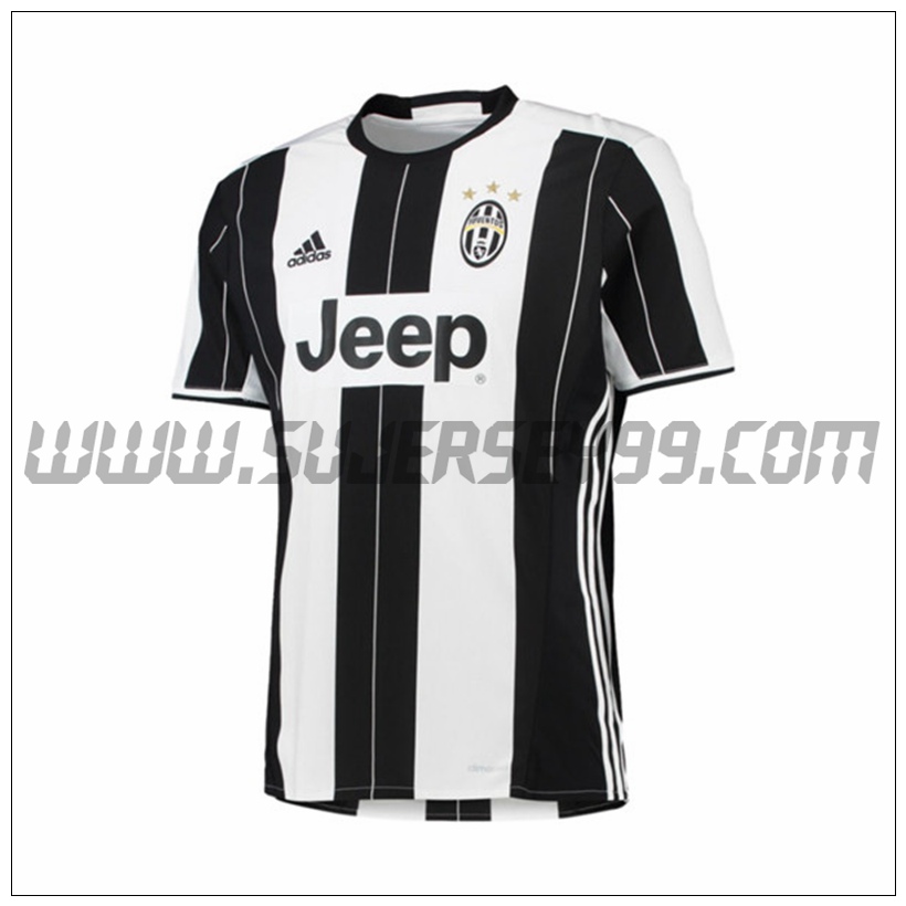 Camiseta Futbol Juventus Retro Primera 2016/2017