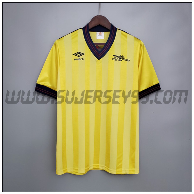 Camiseta Futbol Arsenal Retro Segunda 1983/1986