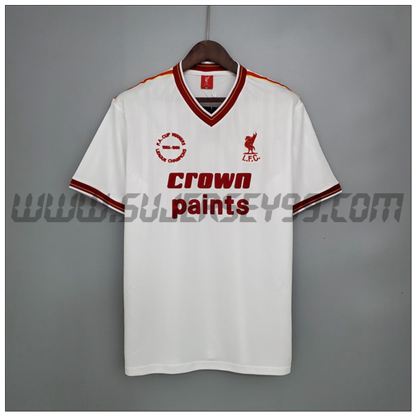 Camiseta Futbol FC Liverpool Retro Segunda 1985/1986