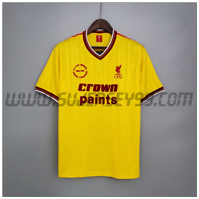 Camiseta Futbol FC Liverpool Retro Tercera 1985/1986