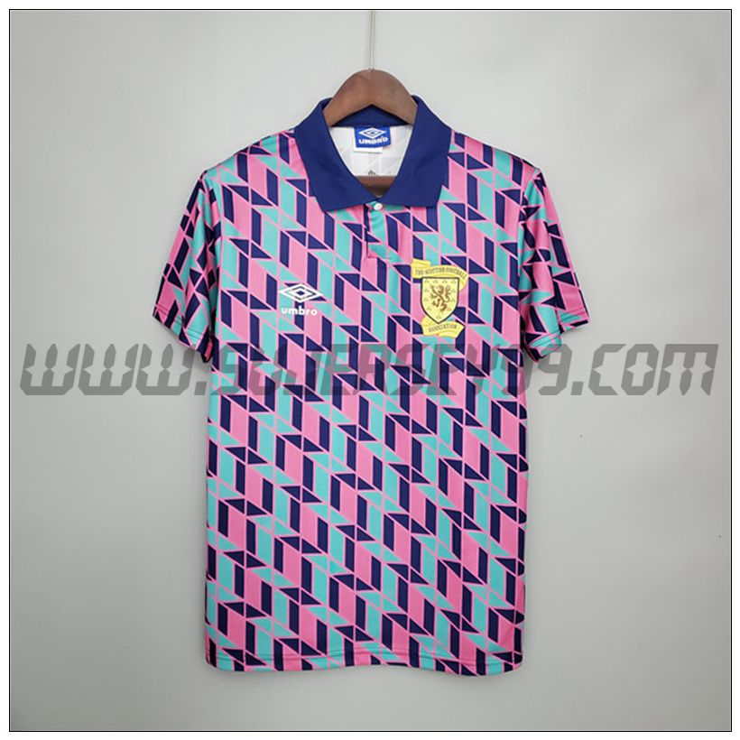 Camiseta Futbol Ecosse Retro Segunda 1988/89