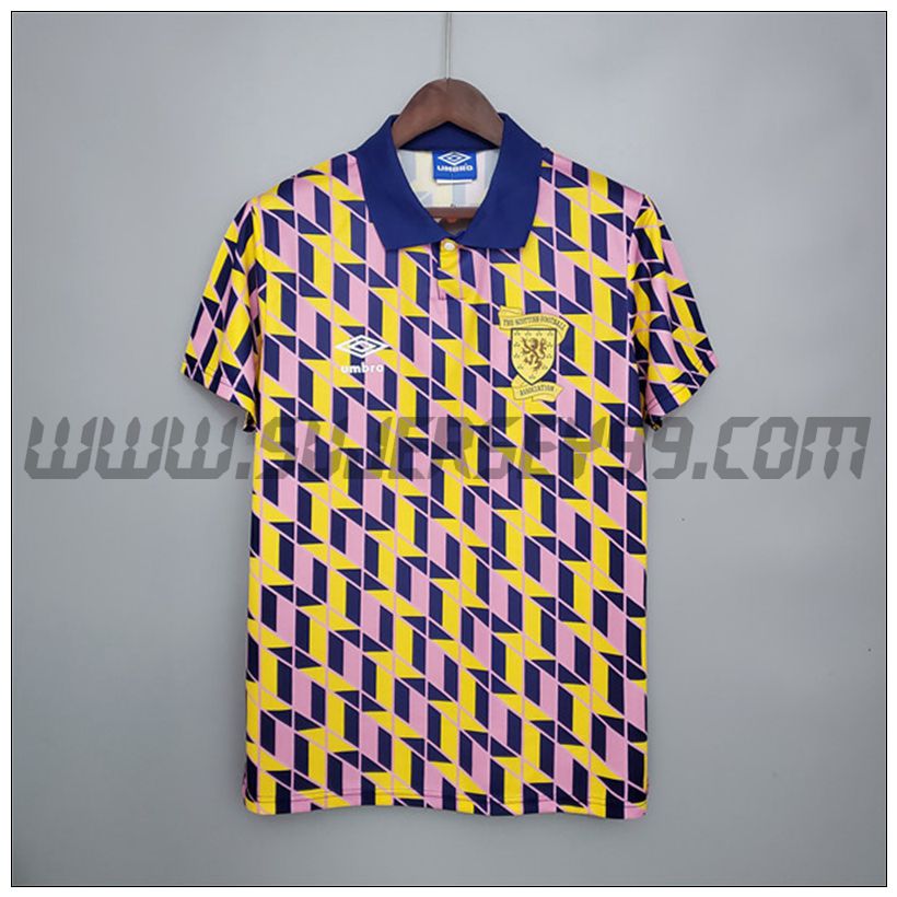 Camiseta Futbol Ecosse Retro Tercera 1988/89