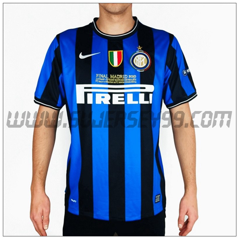 Camiseta Futbol Inter Milan Retro Primera 2009/2010