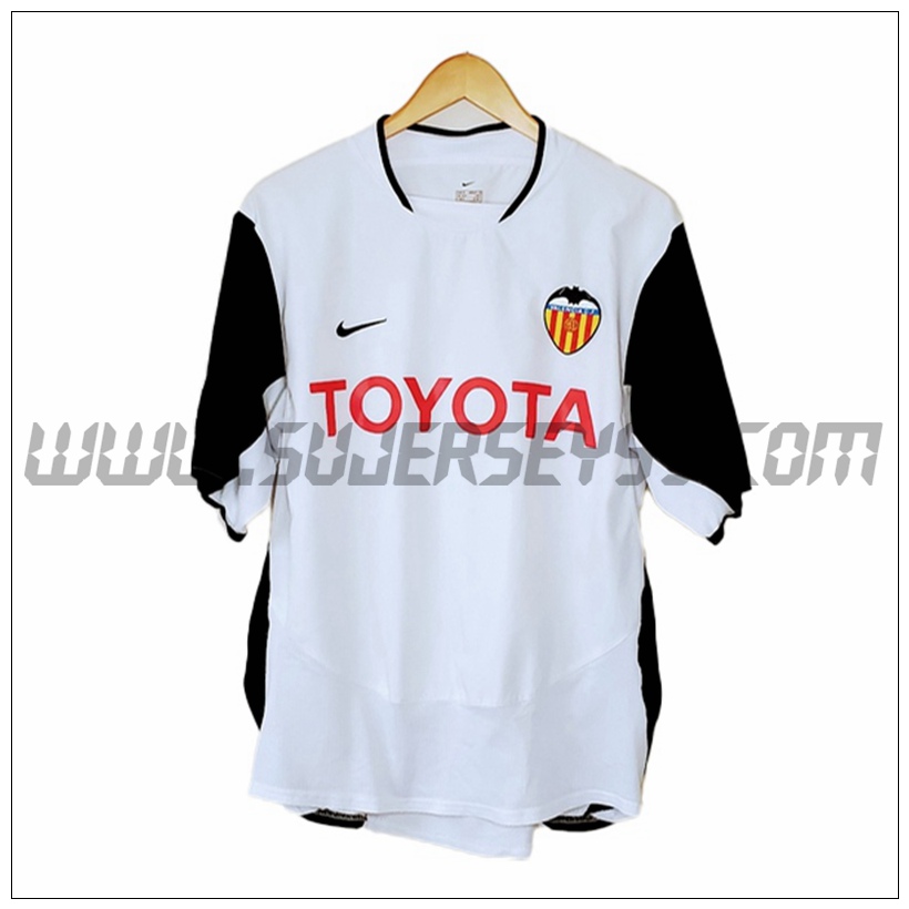 Camiseta Futbol Valencia Retro Primera 2003/2004