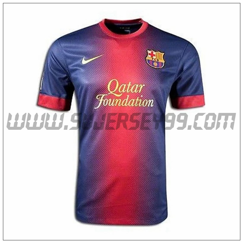 Camiseta Futbol FC Barcelona Retro Primera 2012/2013