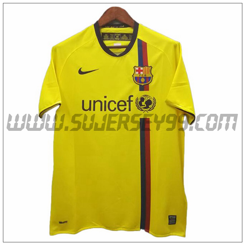 Camiseta Futbol FC Barcelona Retro Segunda 2008/2009