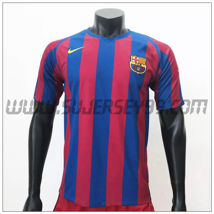 Camiseta Futbol FC Barcelona Retro Primera 2005/2006