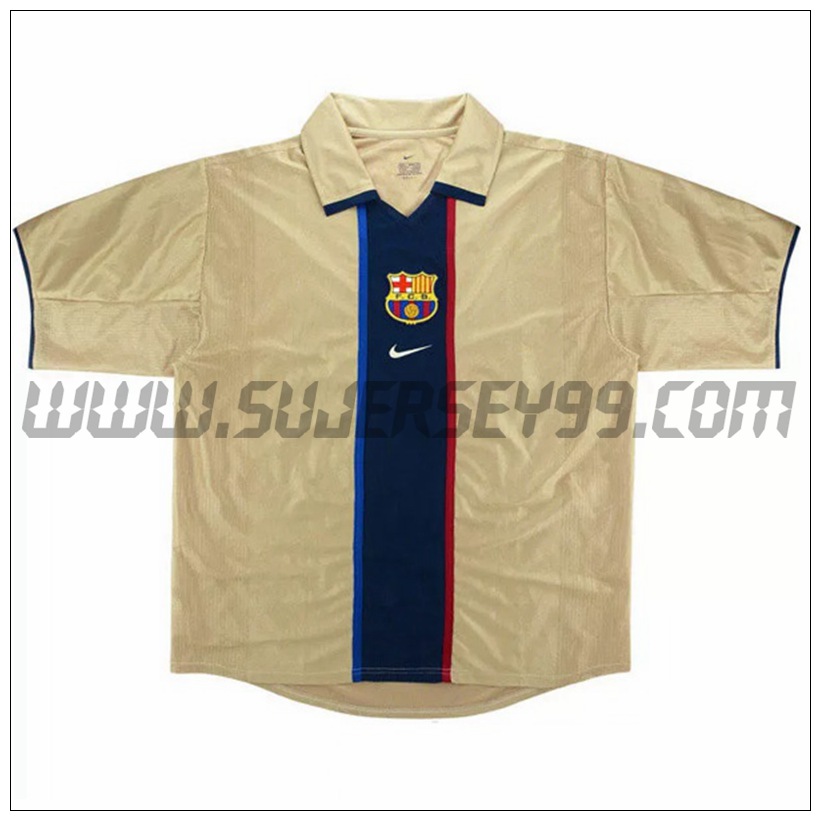 Camiseta Futbol FC Barcelona Retro Segunda 2001/2003