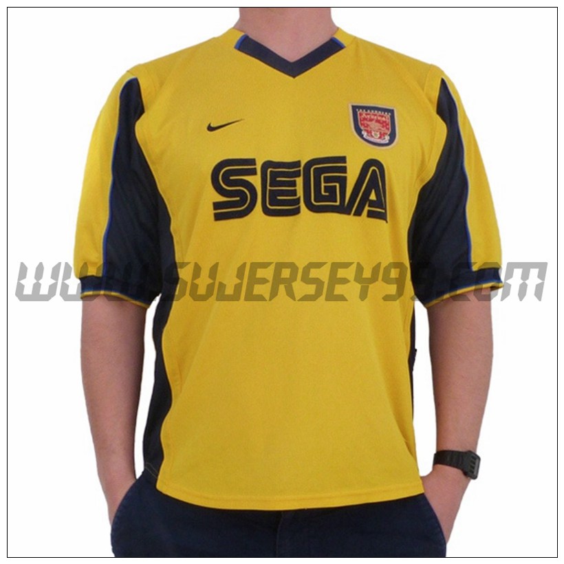 Camiseta Futbol Arsenal Retro Segunda 1999/2001