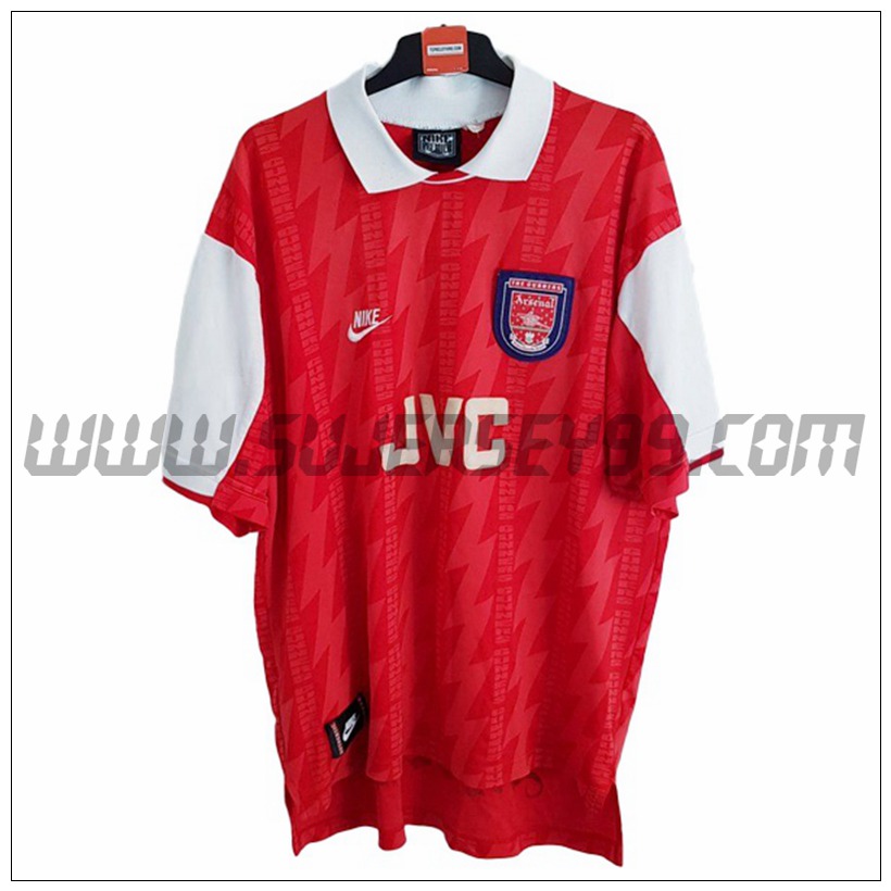 Camiseta Futbol Arsenal Retro Primera 1994/1996