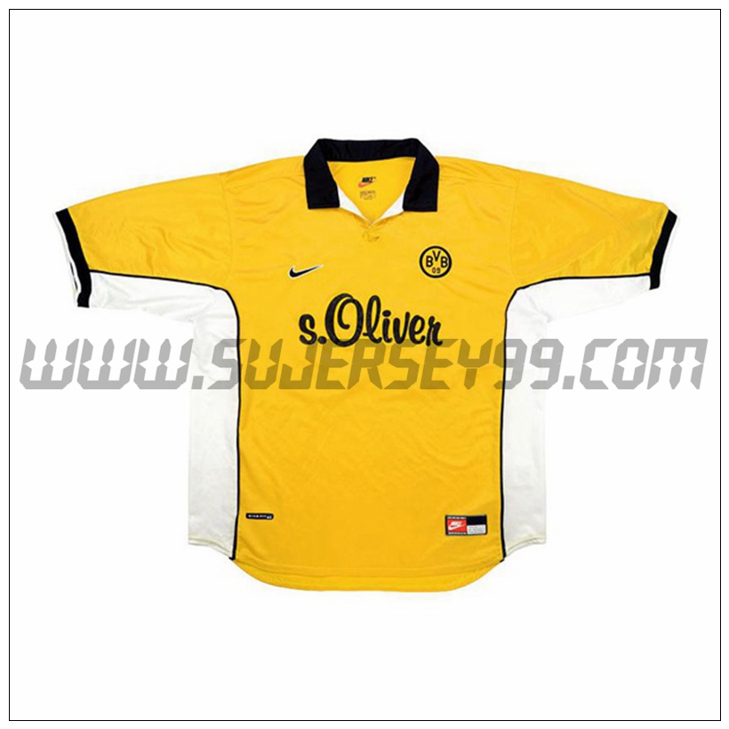 Camiseta Futbol Dortmund BVB Retro Primera 1998/2000