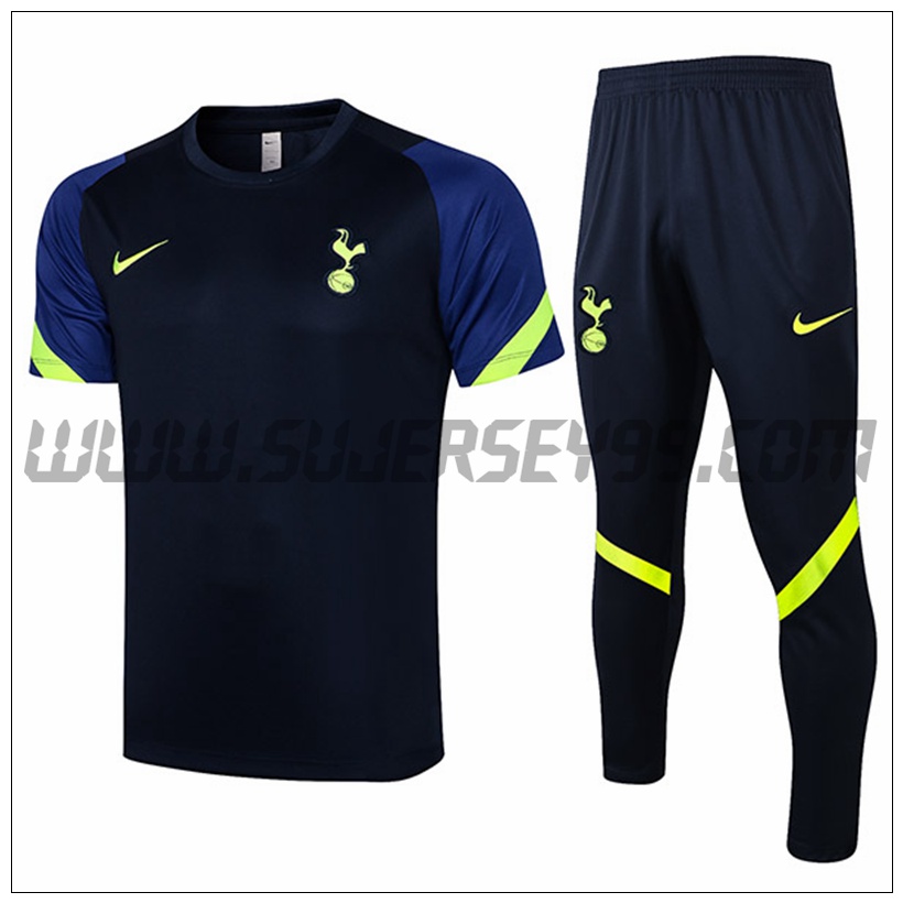 Polo Futbol Tottenham Hotspur + Pantalones Azul 2021 2022