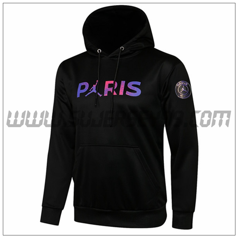 Sudadera con Capucha Jordan PSG Paris Negro 2021 2022