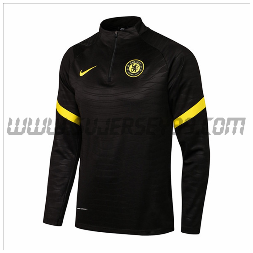 Sudadera Entrenamiento FC Chelsea Negro 2021 2022