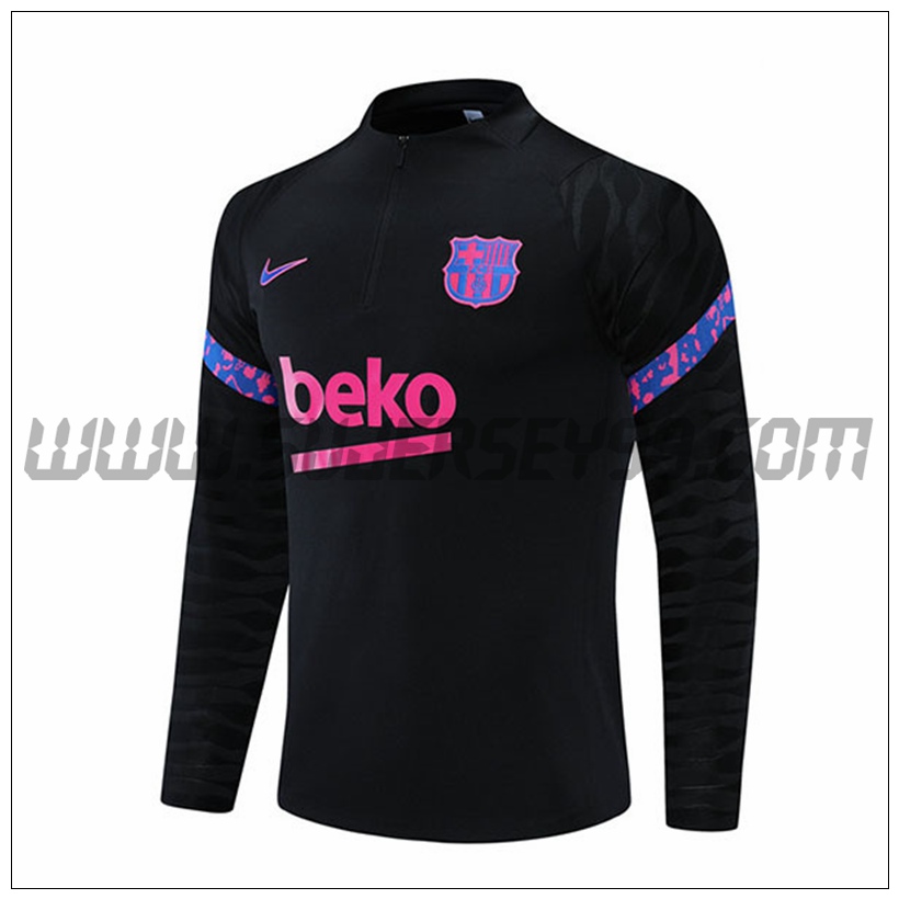 Sudadera Entrenamiento FC Barcelona Negro 2021 2022