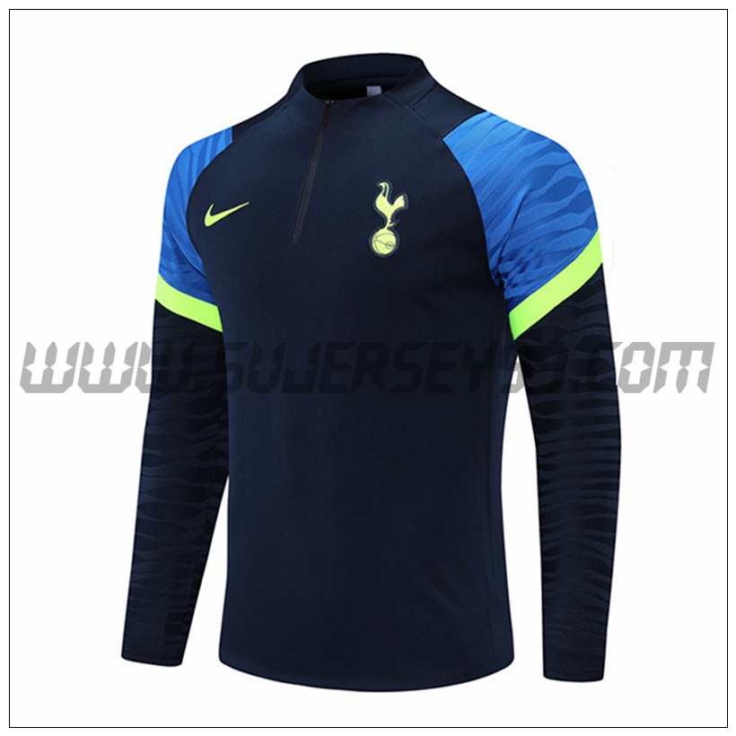 Sudadera Entrenamiento Tottenham Azul Marino 2021 2022