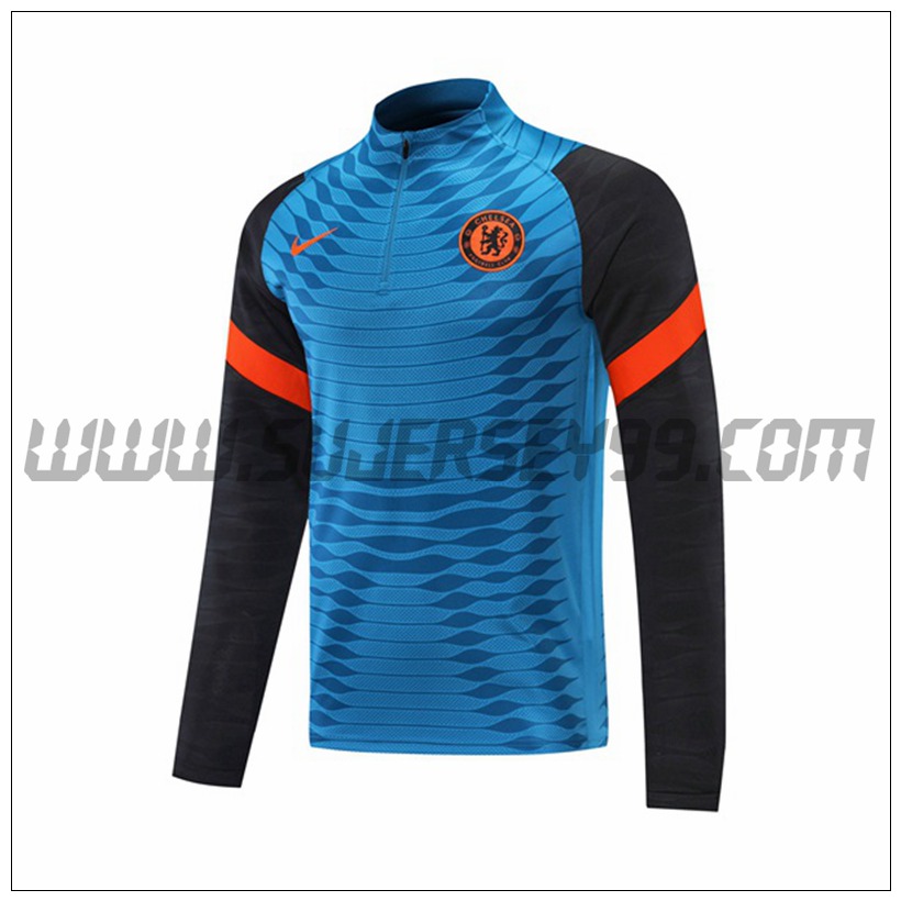 Sudadera Entrenamiento FC Chelsea Negro 2021 2022 -1