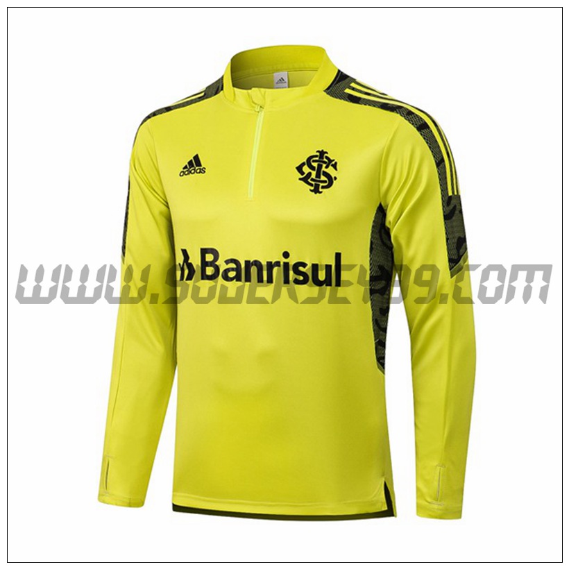 Sudadera Entrenamiento Brasil Amarillo 2021 2022