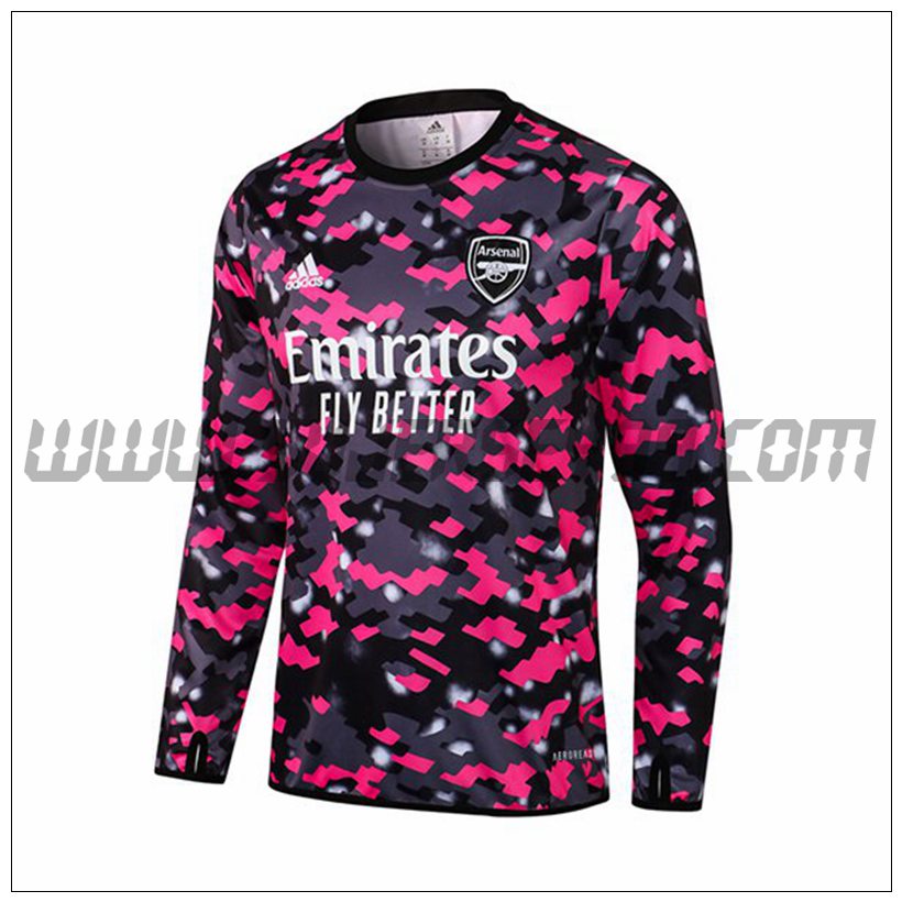 Sudadera Entrenamiento FC Arsenal Gris/Rosa 2021 2022