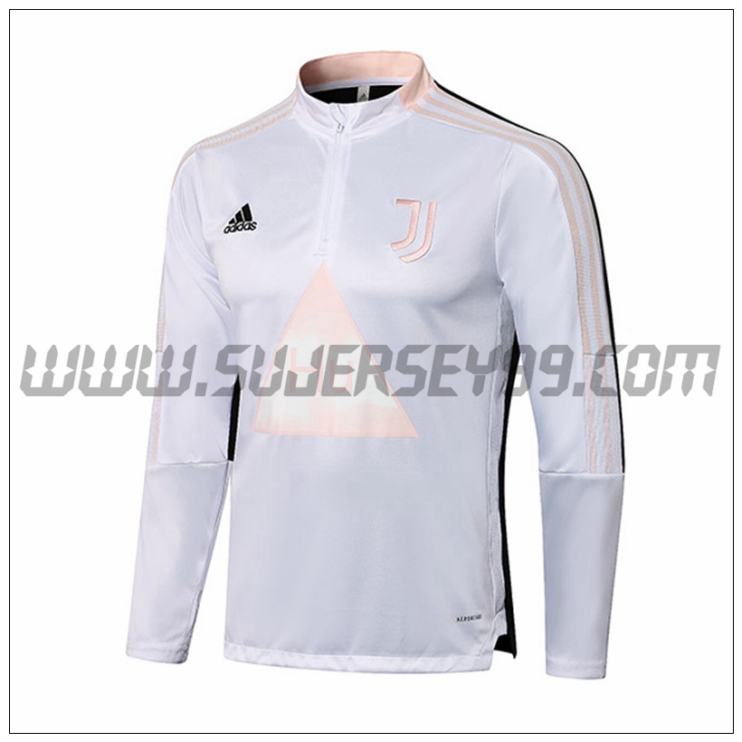 Sudadera Entrenamiento Juventus Blanco 2021 2022