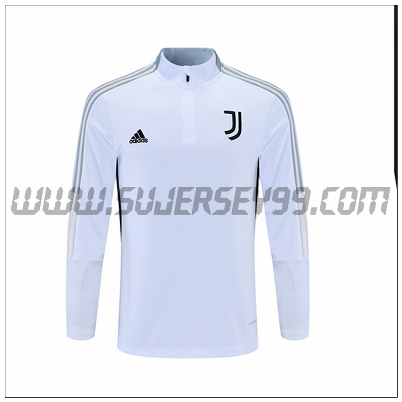 Sudadera Entrenamiento Juventus Blanco 2021 2022 -1