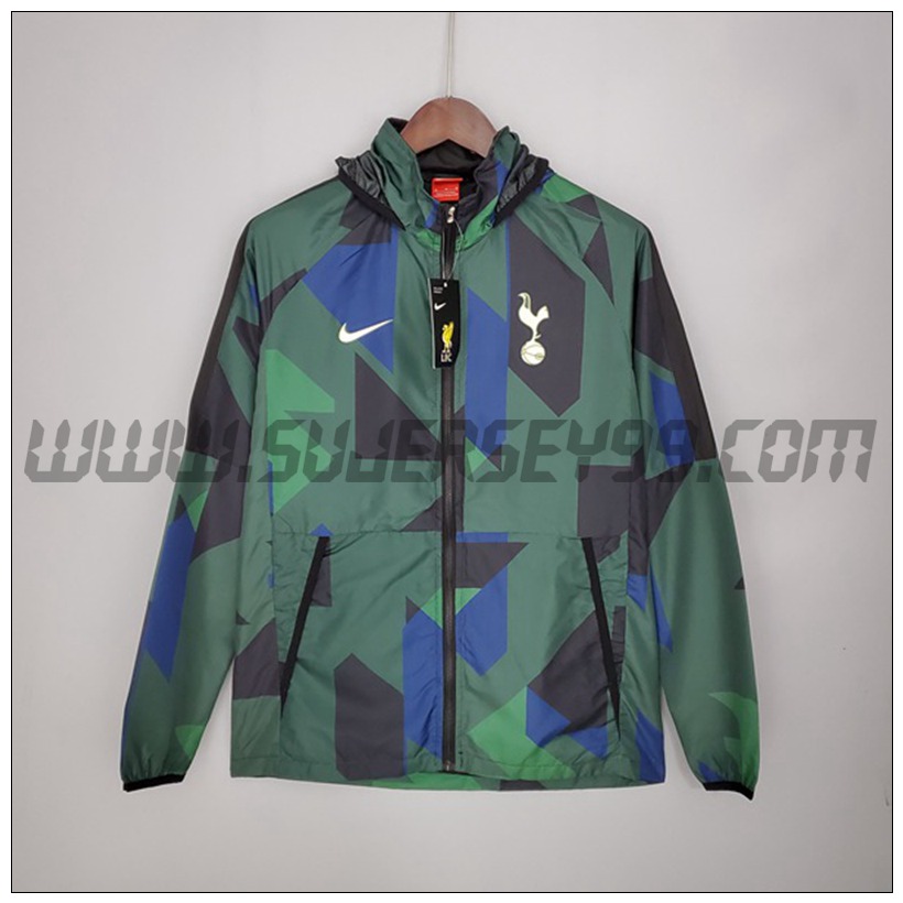 Rompevientos Tottenham Verde/Azul 2021 2022