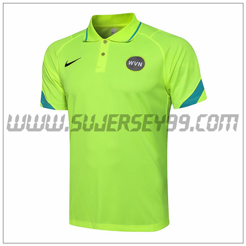 Polo Futbol Inter Milan Verde 2021/2023