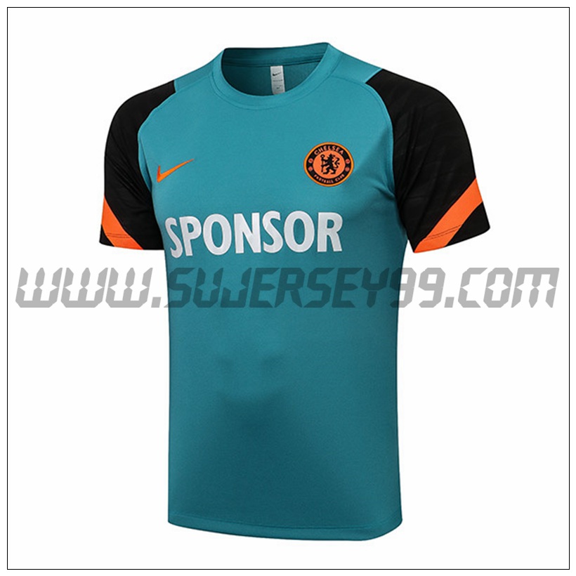 Polo Futbol FC Chelsea Verde 2021 2022